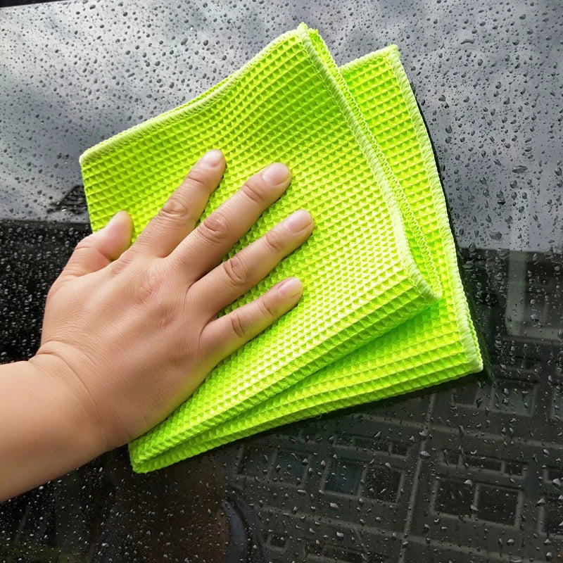 Glass Cleaning Waffle Microfiber (2 Pack)