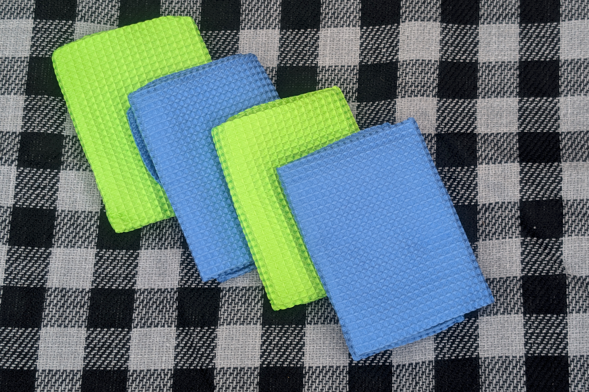 Glass Cleaning Waffle Microfiber (2 Pack)