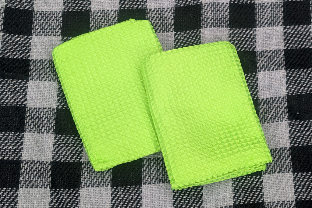 Glass Cleaning Waffle Microfiber (2 Pack)