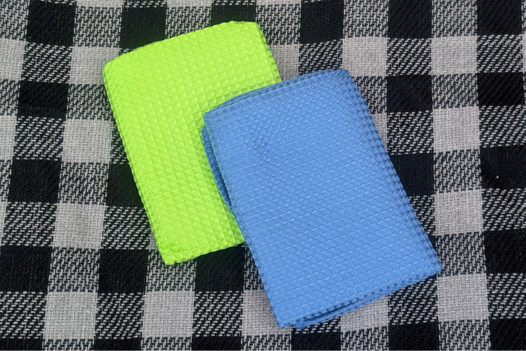 Glass Cleaning Waffle Microfiber (2 Pack)