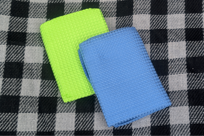 Glass Cleaning Waffle Microfiber (2 Pack)